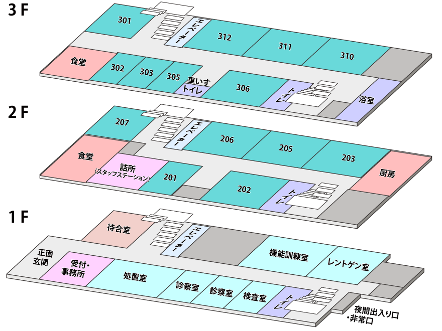 病院案内図